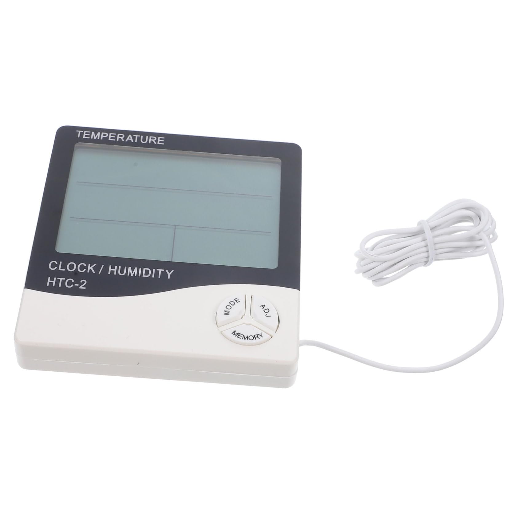 Angoily 2stücke Lcd Digital Aquarium Thermometer Mit Hygrometer Präzise Temperatur Und Feuchtigkeitsmessung Für Aquarien Und Terrarien Tragbar Klare Lcd-anzeige Ohne Batterie