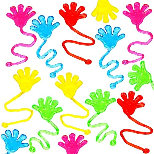 Image of Party Propz Sticky Hand for Return Gifts Party - 5 Pcs, Sticky Hands Finger Party Favor Set | tiny hands | return gifts for birthday party for kids 3-4 years | return gifts for birthday party