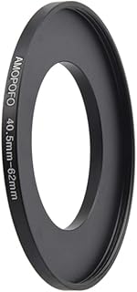 40.5-62mm /40.5mm to 62mm Step Up Ring Filter Adapter for 62mm UV,ND,CPL,Metal Step Up Ring