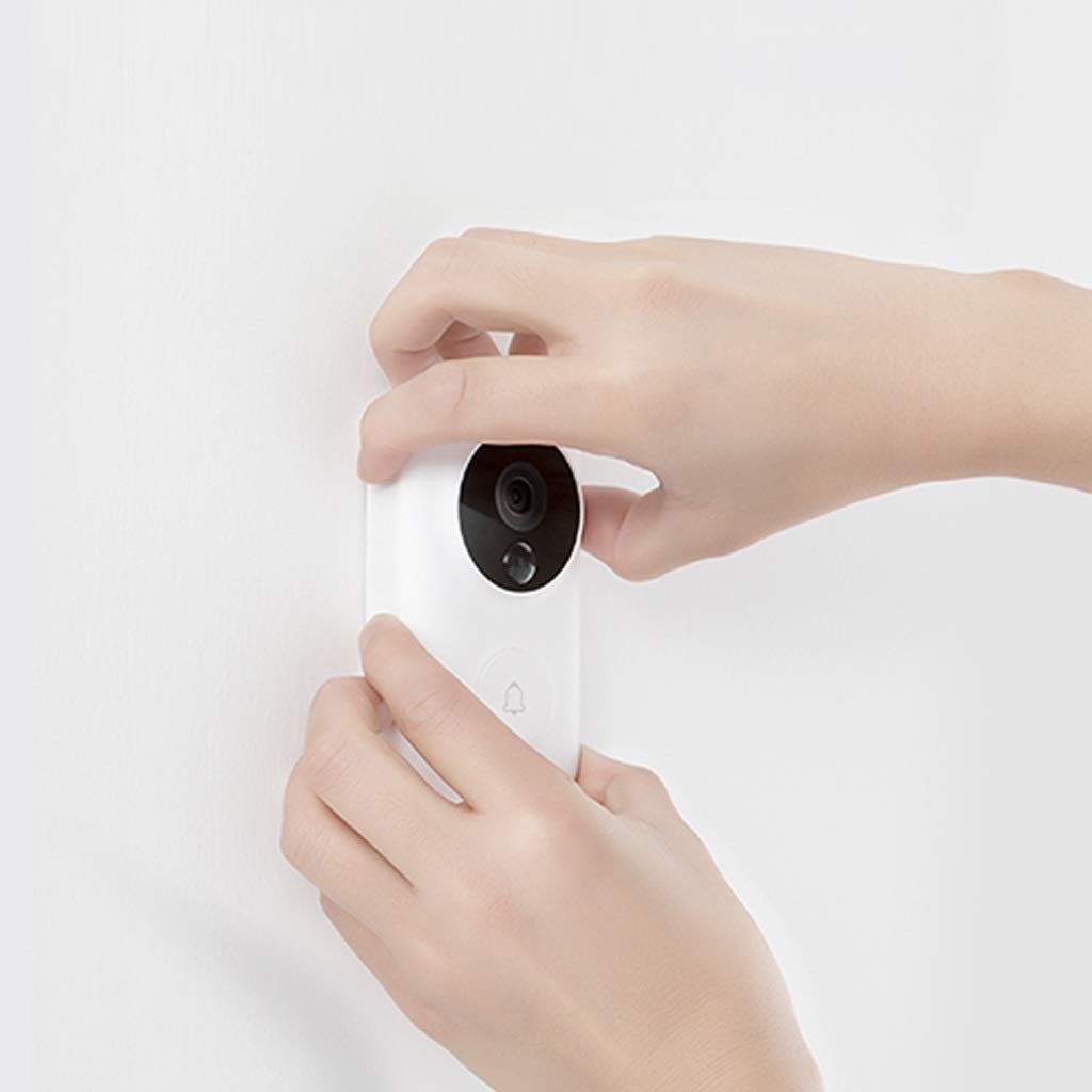 Timbre Inalámbrico Inteligente Inalámbrico Video Timbre Oficina Hogar Tienda Electrónica HD Cat Eye Free Punch Visión Nocturna Video Timbre Timbre de Puerta