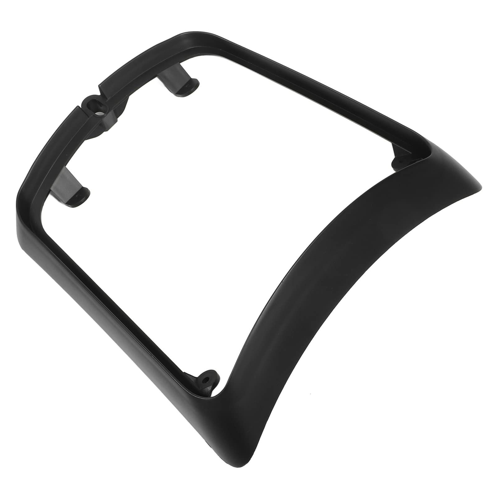 Coperchio protettivo per fanale posteriore di moto, cornice di ricambio per lampada posteriore per GTS 250 300 GTV 300 2019-2021, custodia in ABS resistente con installazio (Nero lucido)