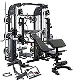 MiM USA Hercules Ex Commercial All-in-One Gym Trainer W/ 400 Lbs. Weight Stack & 24 ATACHMENTS