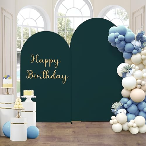 Housse de fond pour arche de mariage et fêtes en tissu stretch infroissable