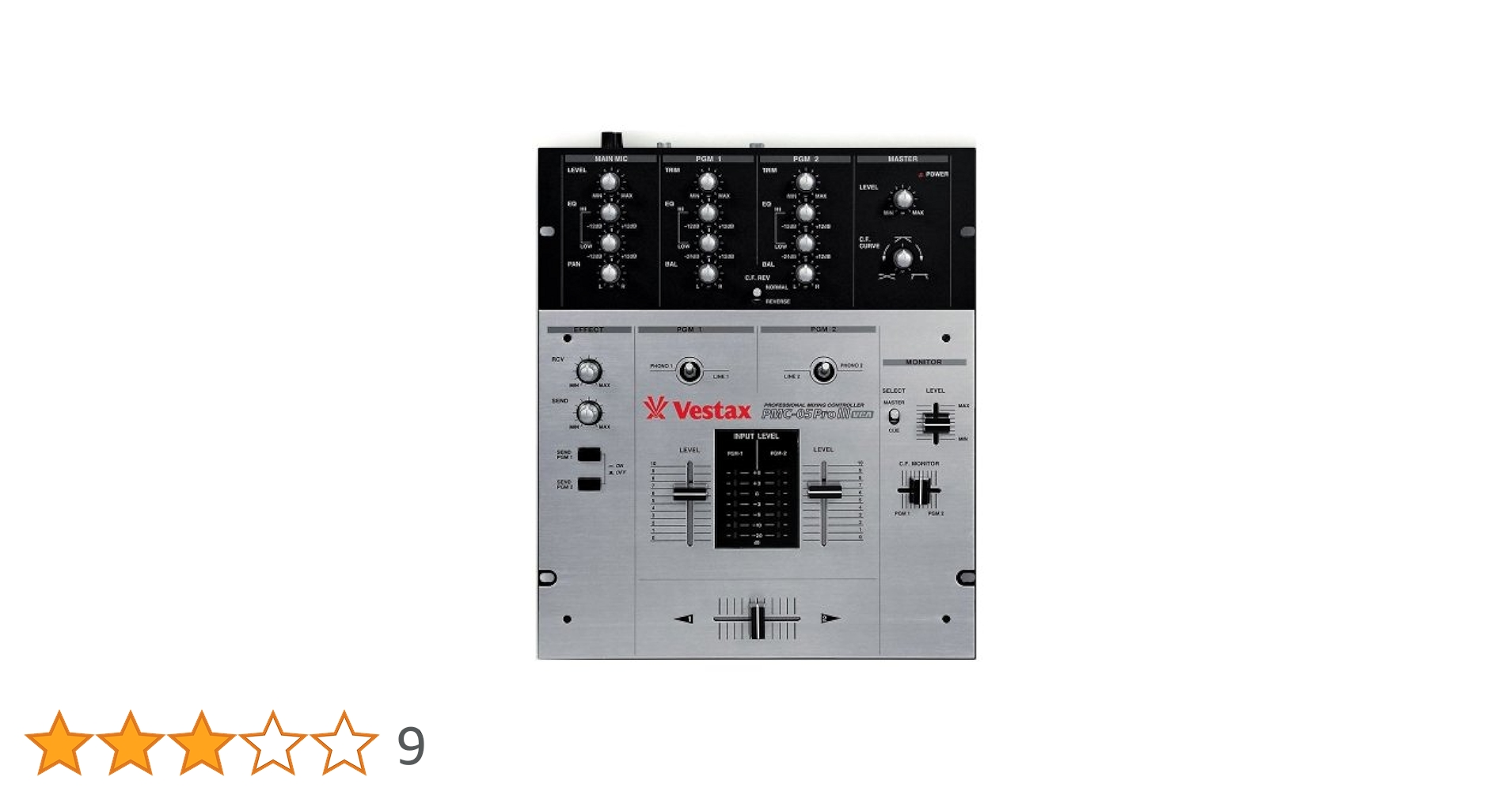 Amazon | Vestax DJミキサー PMC-05PRO3 VCA エフェクトセンド