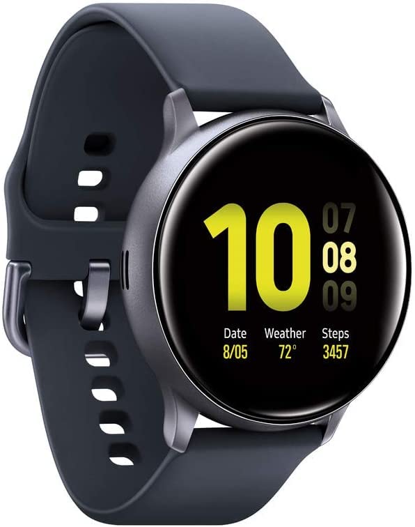 Samsung Galaxy Watch Active 2 (40mm, GPS, Bluetooth) Smart Watch with Advanced Health Monitoring, Fitness Tracking, and Long Lasting Battery, Black, SM-R830NZKCXAR (Renewed) - Image 3