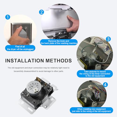 Minuteur W10436303 pour cycles de séchage précis et fluides