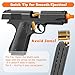 Soft Bullet Foam Shell ejecting Blasters Pellet Ball Pistol Realistic Dart Hand Gun Cool Stuff That Look Real Model Coolest for Age Year Old Boy Toy Teen Teenager teenag Gift Idea (Black one)