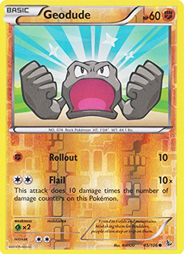 Pokemon - Geodude (45) - XY Flashfire - Reverse Holo