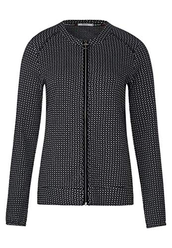 Preisvergleich Produktbild Cecil Damen Jacke mit Muster Black S