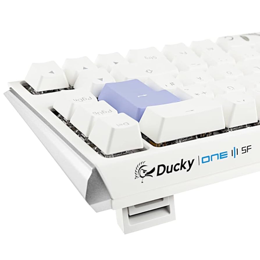 Ducky One 3 Classic Pure White SF Gaming Tastatur, RGB LED