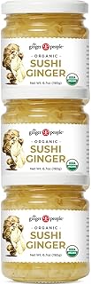 Ginger People Organic Pickled Sushi Ginger 6.7 oz (Pack of 3)