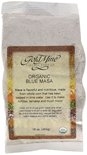 Organic Blue Corn Masa Harina, 16 Ounce