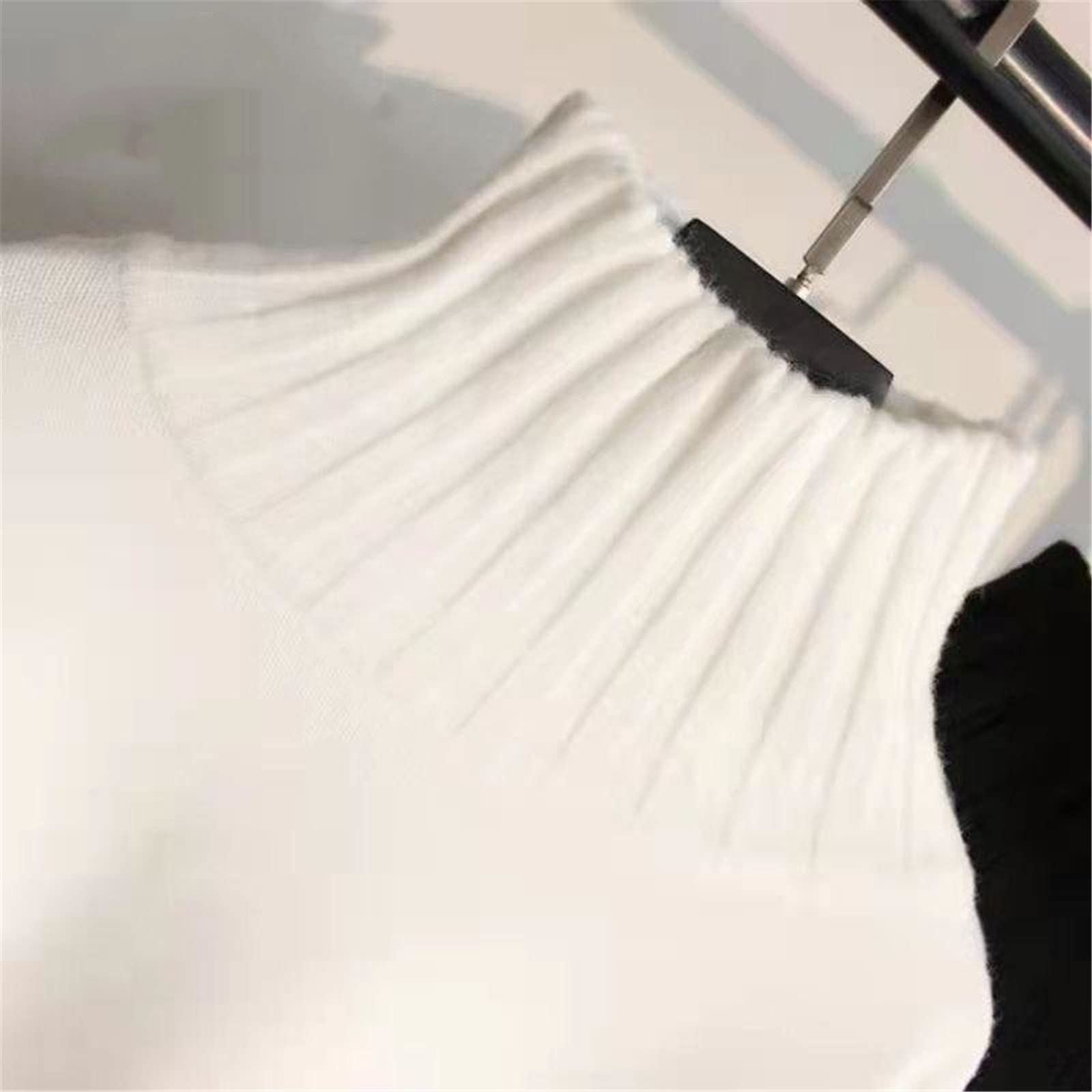 Sweejim Rollkragenpullover Gestrickter Weicher Pullover Damen Lockerer Herbst Winter