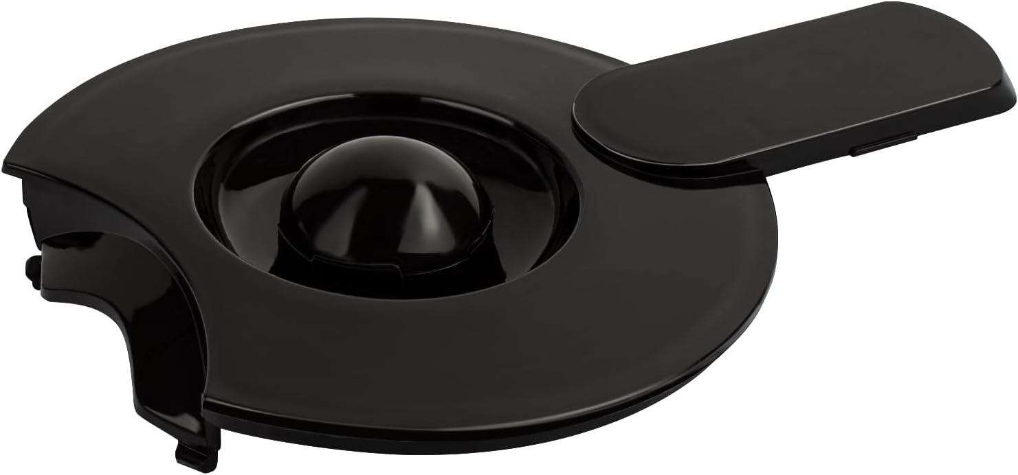 12-Cup Replacement Glass Carafe Lid for Cuisinart Coffee Maker Models, Replacement lid Compatible with Cuisinart DCC-1200 Coffee Maker (1 Pack）