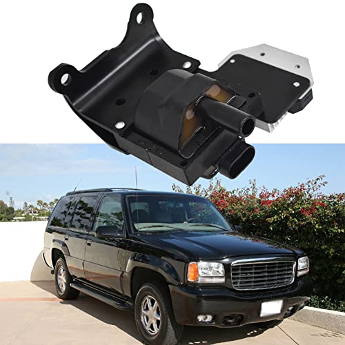 ANTUKO Ignition Coil with Ignition Module Replacement for Express Silverado Camaro Firebird Escalade 10489421 D577 DR49 - Thumbnail 2