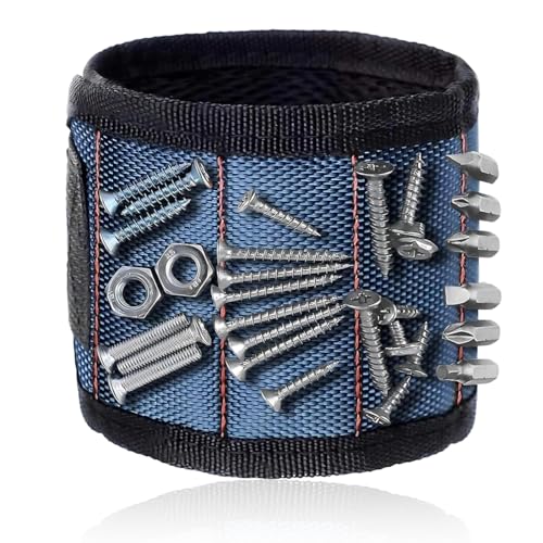 YIPFEN Pulsera Magnética Herramienta Gadget, Regalos para Hombres, Ideas de Regalo para Cumpleaños, Día del Padre y Navidad