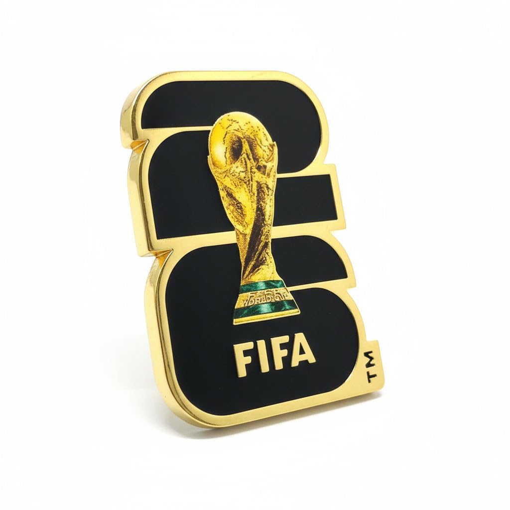 Official FIFA World Cup 2026 Edition Specialty Pins - Historical - Timeless Collectors Item - Premium Weighted Zinc Alloy