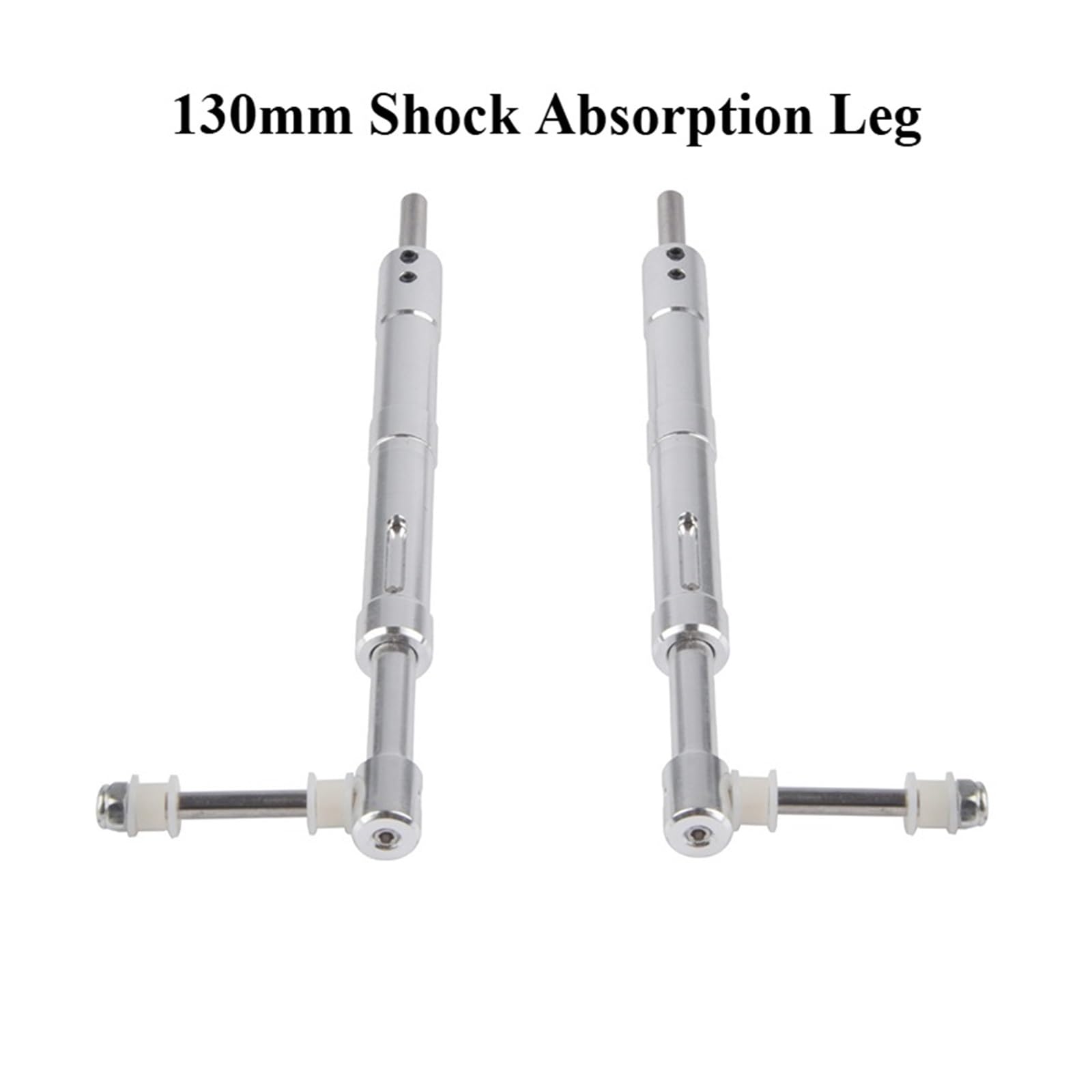 Gamba Ammortizzante In Metallo Da 130 Mm, Da 4 A 6 Kg, For Aereo Drone RC | 1 paio di ammortizzatori in metallo da 130 mm for drone RC e ala fissa, carico da 4 a 6 kg, smorzamento delle vibrazioni