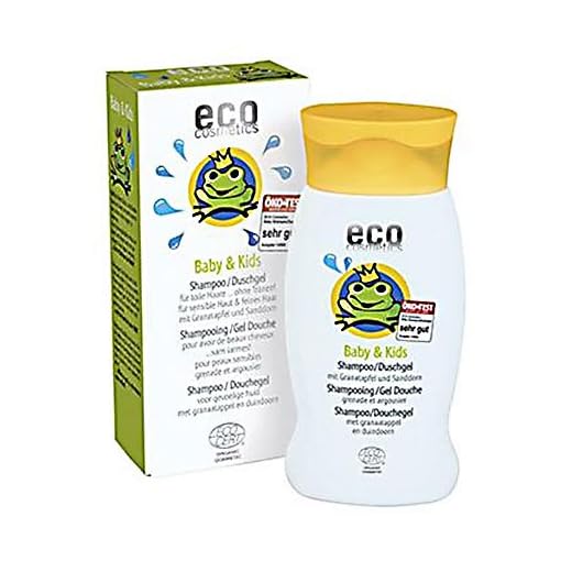 Eco Cosmetics Baby schampo & dusch, granatäpple havtorn