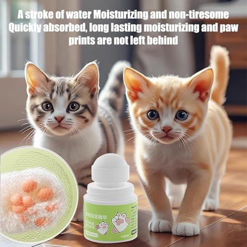 Balsam für die Ballen von Hunde- 30ml Pflegeöl für rissige Hunde,Natürliche Krallenpflege für Katzen bei rissigen