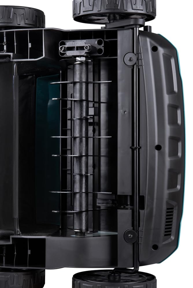 Makita DUV320RT 18V Li-Ion LXT Brushless 32cm Vertikutierer komplett mit 1x 5,0Ah Akku und Ladegerät