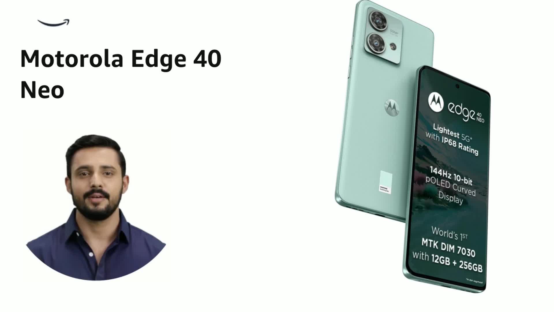 Motorola Edge 40 Neo (Soothing Sea, 128 GB) (8 GB RAM) : Amazon.in