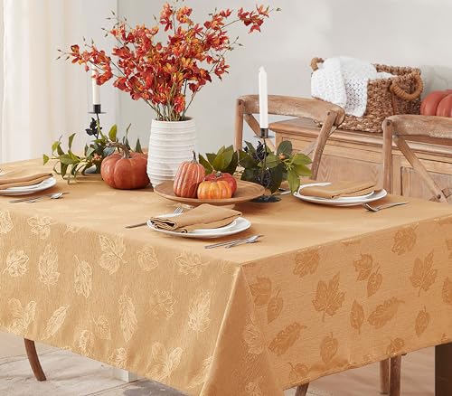 Servilletas de Tela Newbridge Gold Tremont Leaf Pack de 4 miniatura 6