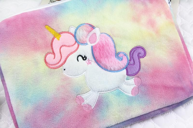 iPad Computer Bag 13inch Stocking Stuffers Cute Bread Liner Bag Laptop Sleeve Tablet Notebook Case Nice Gift (Pink&Purple)