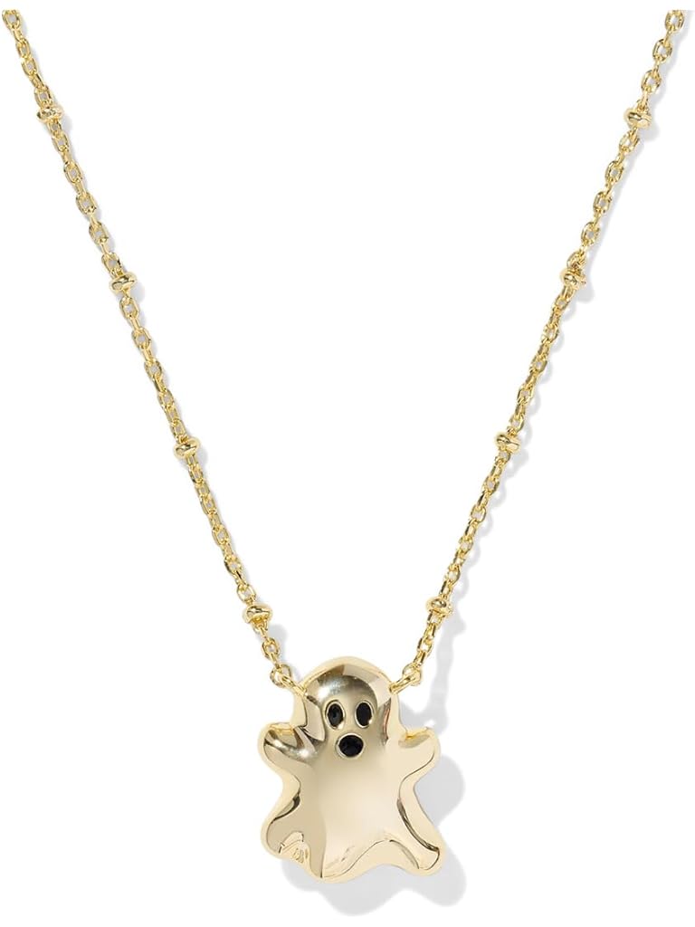 Gold Kendra Scott Ghost Short Pendant Necklace