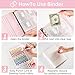 100 Envelopes Money Saving Challenge Save $5050 in 100 Days A5 Budget Money Saving Challenge Book Binder with 100 Cash Envelopes, With 3 Savings Tracking Sheets and budget Planner - Pink