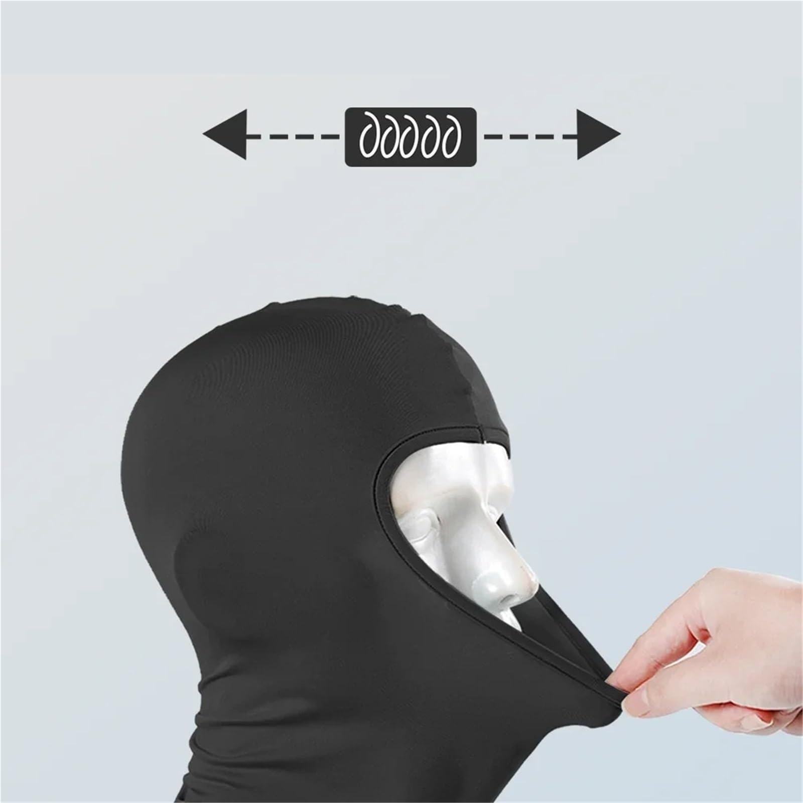 3Pcs Ski Mask Breathable Sports Quick-Dry Windproof Full Face Headgear for Riding Running Hiking Outdoor Cover Men Für Outdoor Sports