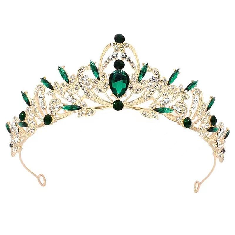 Tiara Con Strass E Zirconi - Diadema Da Principessa Per Matrimoni, Compleanni E Feste - Foto 9