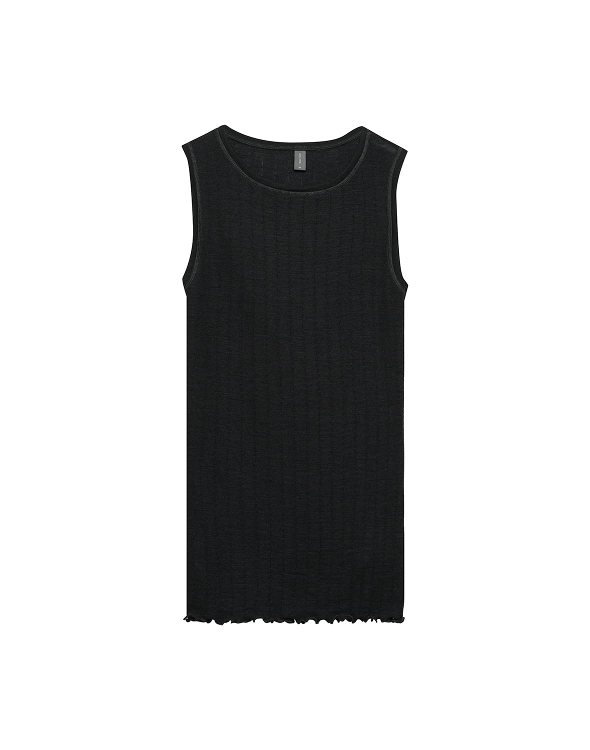 DILLING Dames Pointelle-Slip Van Merinowol/Zijde Met Hoge Taille Rood 36