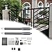 Automatic Arm Dual Swing Gate Opener Heavy Duty Kit Electric Remote Control