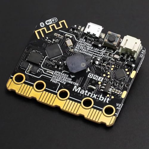 Placa de desarrollo Matrix:bit con Python, C++ y Bluetooth para programación gráfica 4