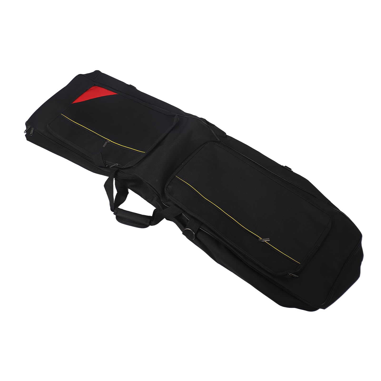 Bediffer Custodia per Tastiera a 88 Tasti Borsa Protettiva Leggera per Pianoforte con Maniglia per Viaggio e Stoccaggio Materiale Nero 600D