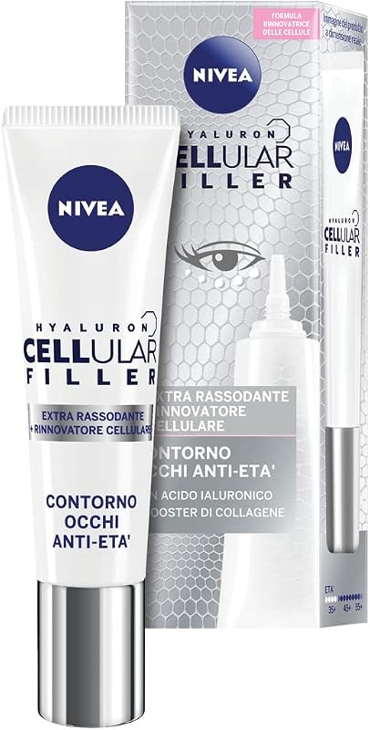 Creme para contorno dos olhos NIVEA Hyaluron Cellular Filler, 15 mL