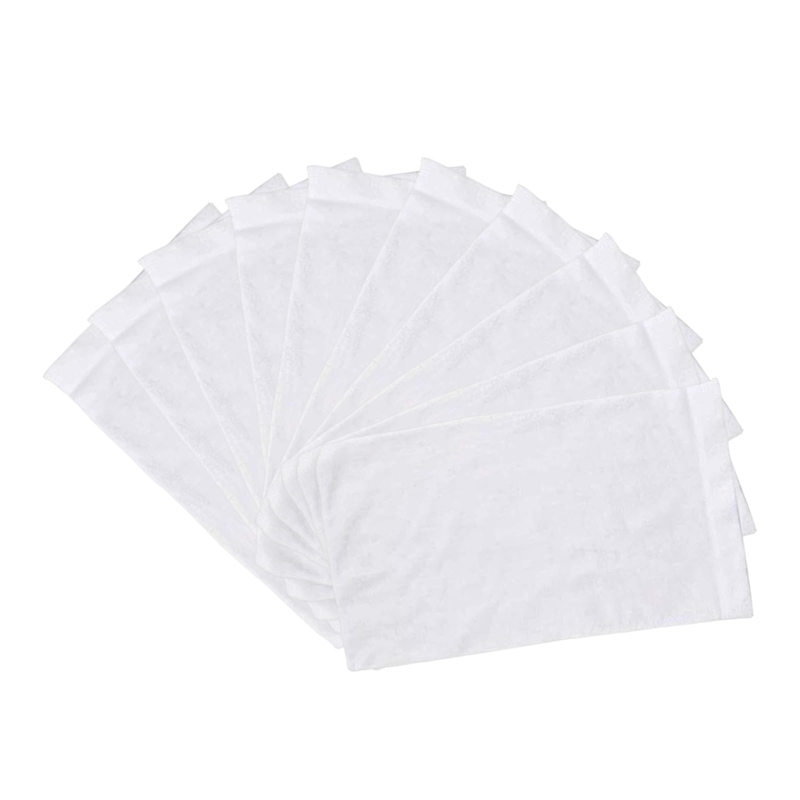 Lot de 100 chaussettes filtrantes pour piscine pour l'entretien du spa, texture polyester, 13 x 22 cm, sac filtrant rectangulaire, adapté pour l'entretien de routine des jeux d'eau, skimmer