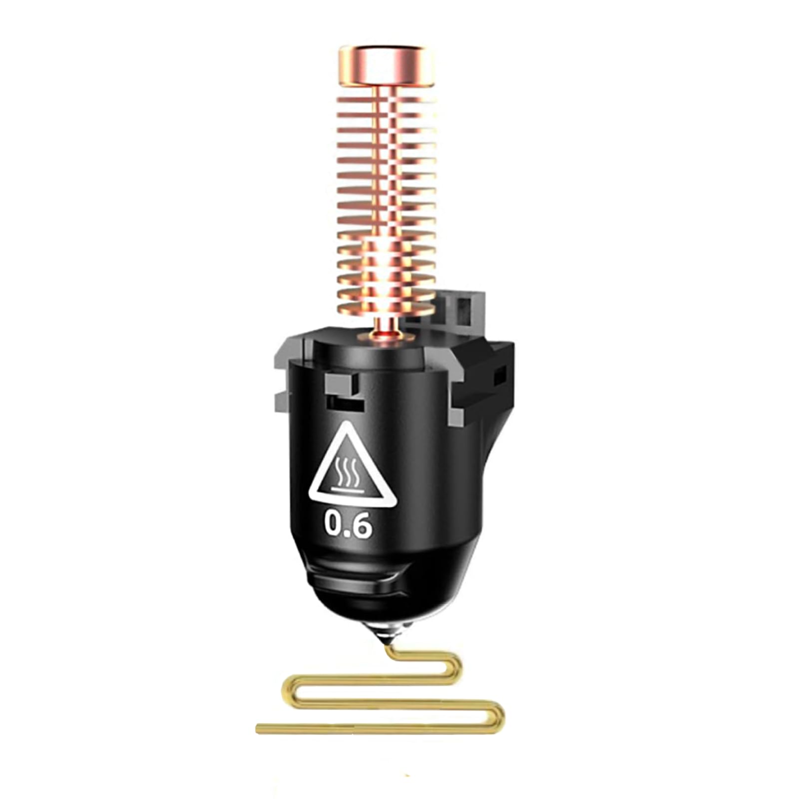 3D Printer Nozzle Accessories for Adventurer 5M /5M Pro AD5M/AD5M Pro Printer,MODJUEGO Nozzle 280℃ 3D Printer Replacement (0.6mm)