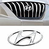 Front Hood Hyundai Logo Emblem Badge For Hyundai 2001-2006 Elantra OEM Parts