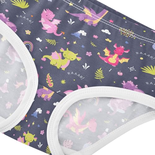 Little Girls' Soft Cotton Underwear Kids Breathable Comfort Panties Briefs Toddler Undies4