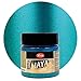Produktbild Viva Decor® Maya Gold (Türkis, 45 ml) glänzende Metallic Farben zum Basteln - Acrylfarben Gold Metallic für Holz, Pappe, Beton, Papier, Leinwand uvm. - Made in Germany