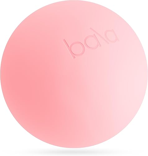 Bala Non-Weighted Exercise Ball - 8" Yoga Ball for Barre, Stretching, Strength & Core Training - Small Pilates Ball Workout Accessory with Mini Pump