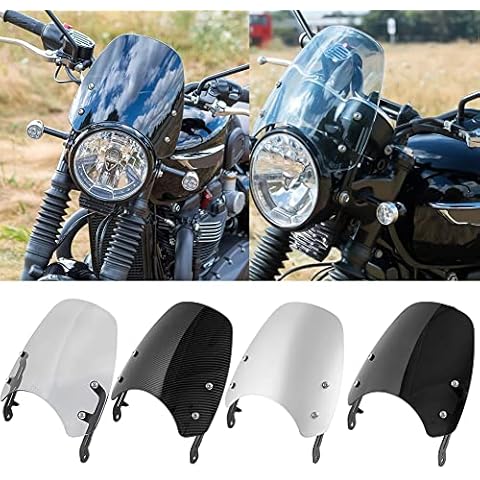 Fayedenicy Classic Windshield for Bonneville T100/T120 Cover