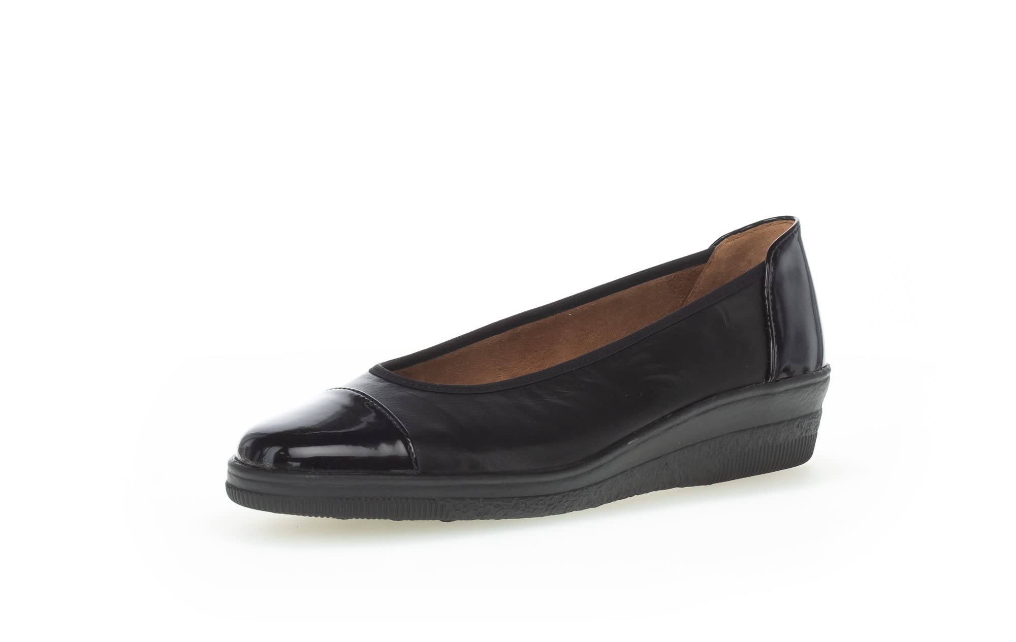 Gabor Ballerinas Glattleder Damen Schnürhalbschuhe