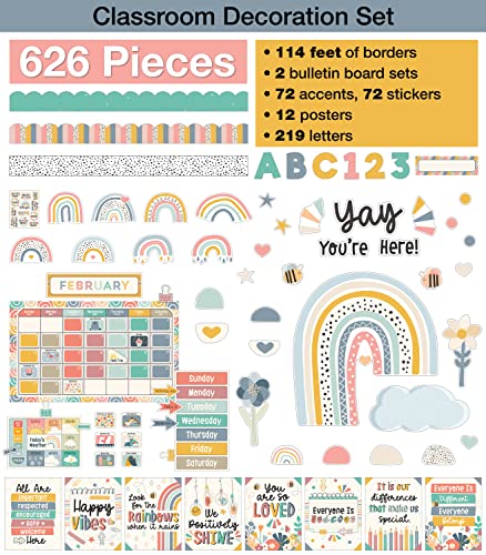 Carson Dellosa We Belong 82 Pieces Motivational Bulletin Board