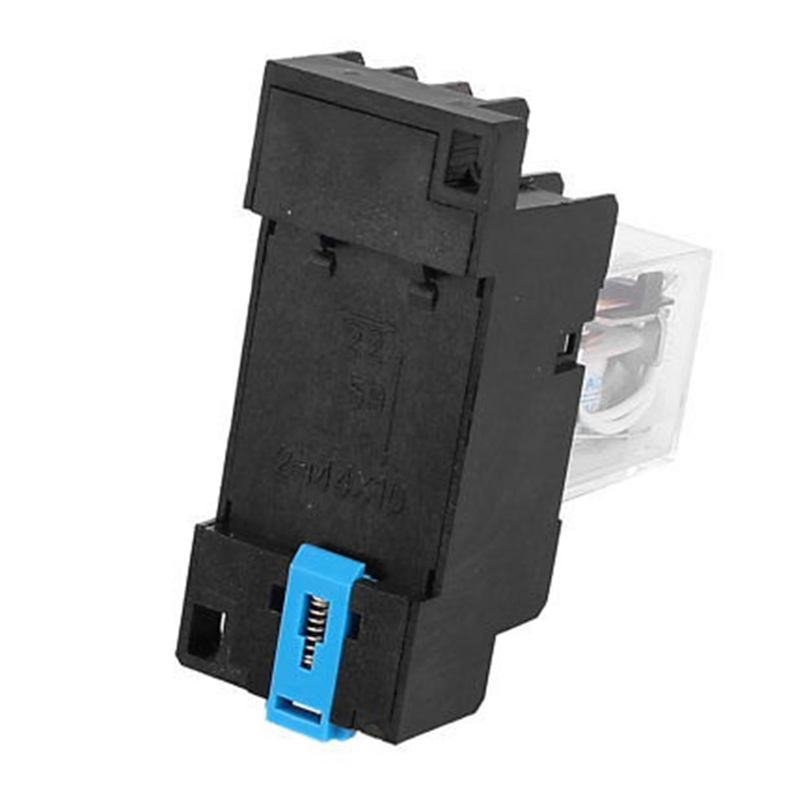 HH54P-L AC 12V Coil 14 Screw terminals 4PDT 35mm DIN Rail Relay with Socket