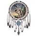 Mystic Dreams Dreamcatcher Wall Decor With Exclusive Russ Docken Artwork by The Bradford Exchange