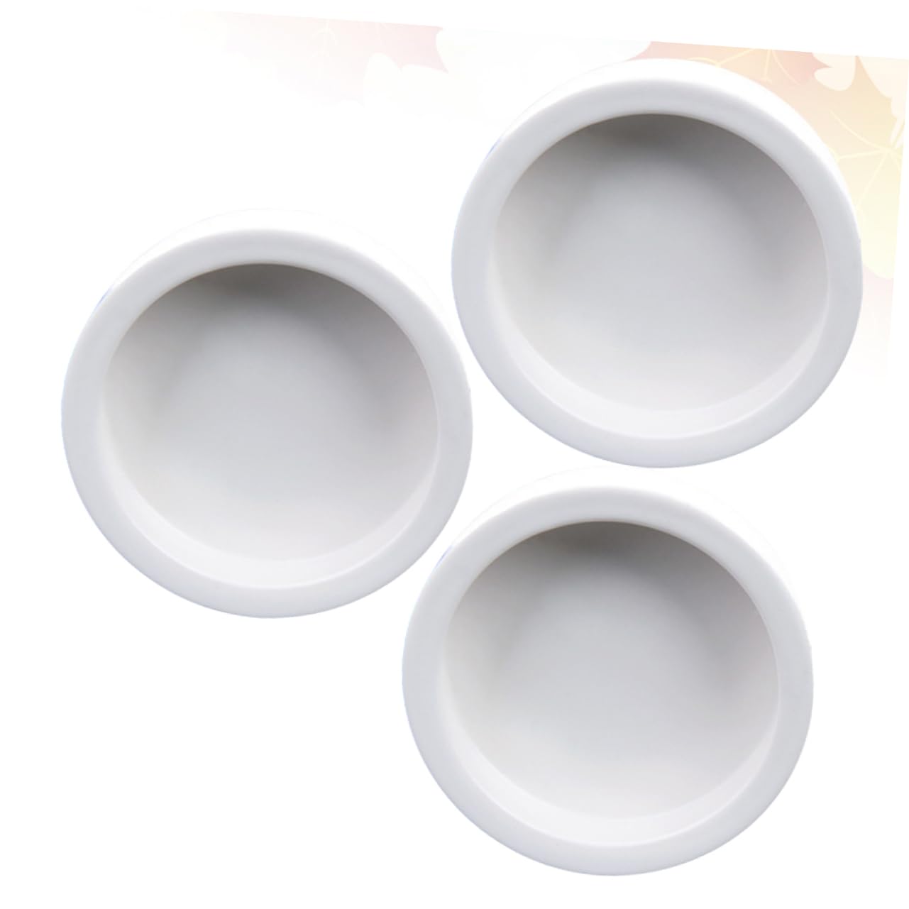 DOITOOL 9pezzi Ciotole Ceramiche per Rettili da Pz Antiscivolo Piccole e Rotonde per Cibo Lucertole e Altri Animali Reptili Facili da Pulire e Stabili