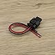 1 STK. 3 Pin Auto PDC Sensor Kabel Stecker Kabelbaum Ersatz 3C0973203 1452669 Kompatibel mit VW Kompatibel mit Audi 3 Pin PDC Parksensor Stecker Kabel